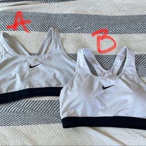 ♡ SOLD ♡ nike dri-fit sports bras